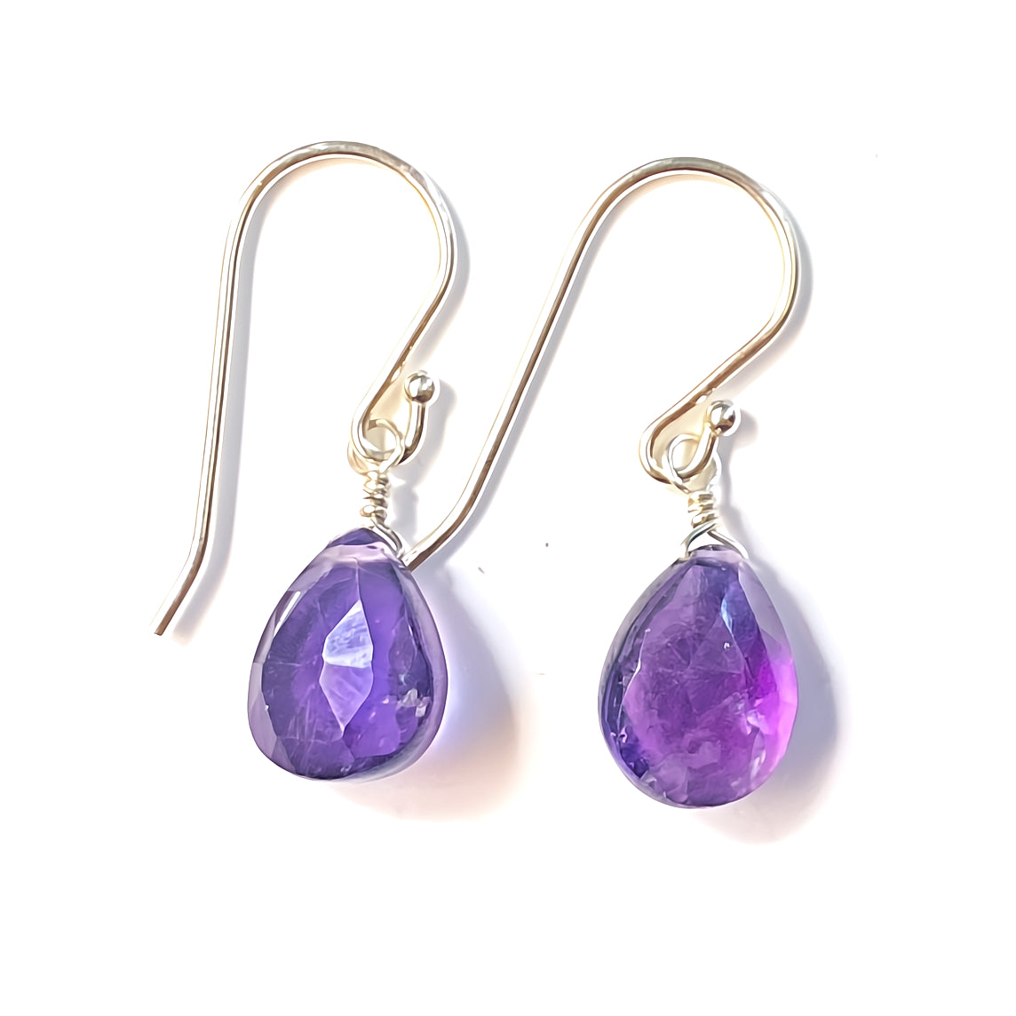 Amethyst Drop Earrings