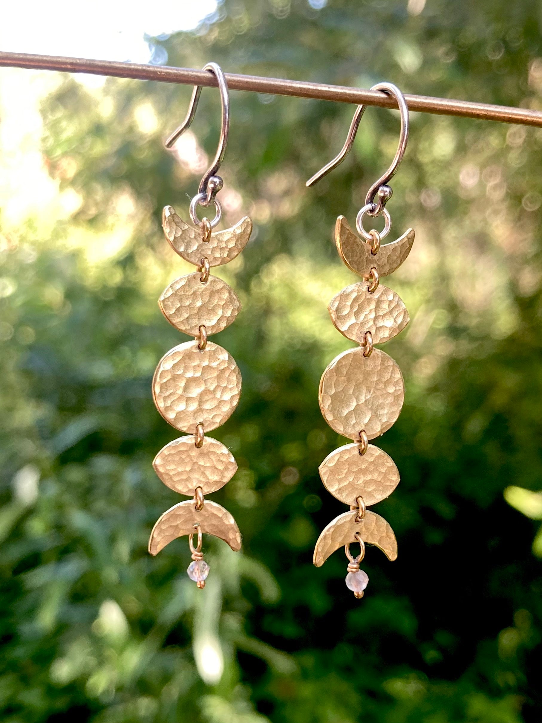 Moon Symbol Moon 2024 Phase Earrings